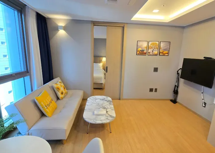 Apartment Hera Haeundae Family-up To 5 Guests *